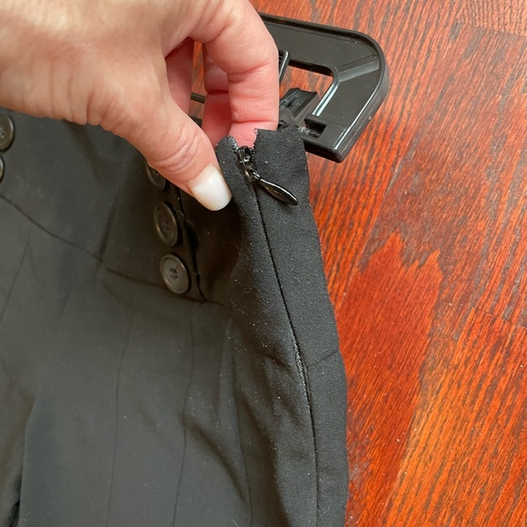 Lvl x Bell Bottom Black Pleated Dress Pants S (2) - Picture 9 of 11